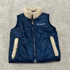 Toddler Boy Columbia Reversible Vest - 2T